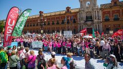 Las Mareas Blancas salen a la calle en las ocho capitales andaluzas en defensa de la sanidad pública