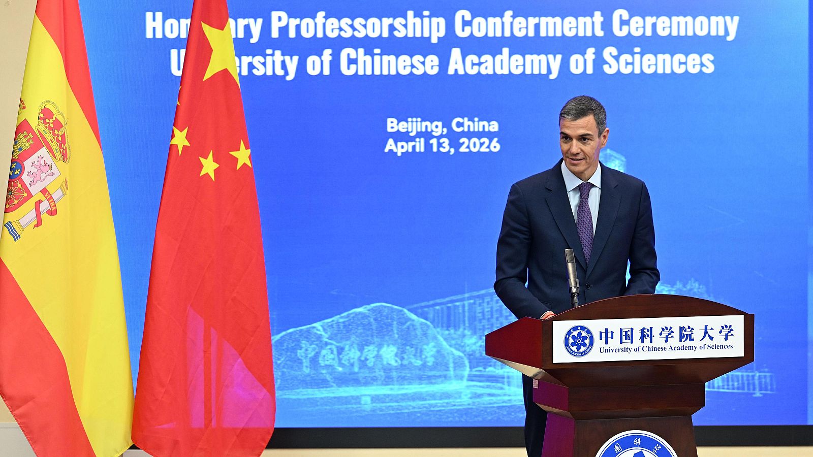 Sánchez sostiene que el déficit comercial con China es "insostenible" a medio y largo plazo