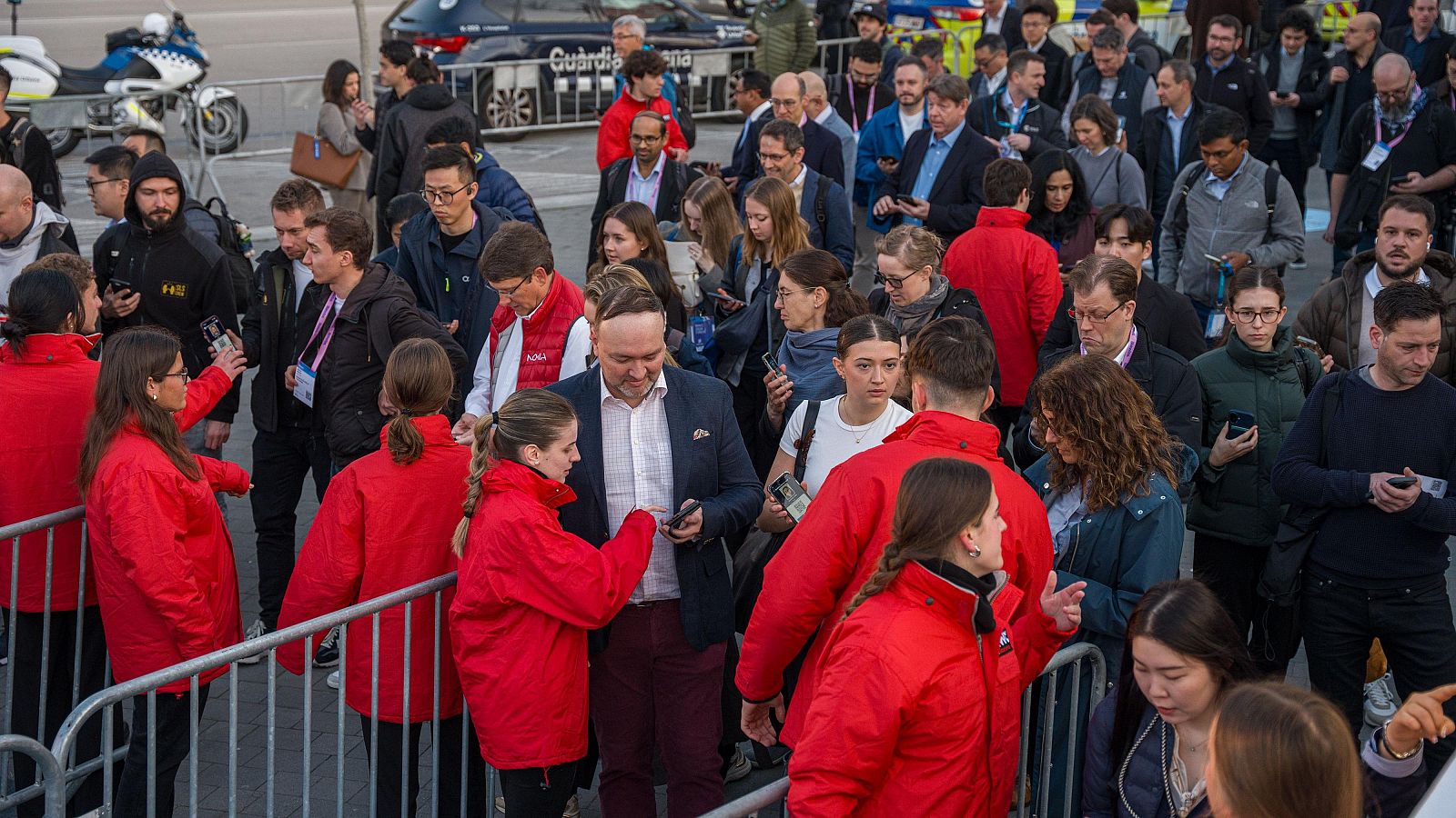 Persones entrant al MWC