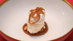 Receta de helado payoyo y cremoso de piñón de MasterChef 14