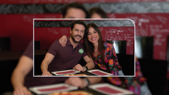 Alejo Sauras conquista con sus dotes culinarias