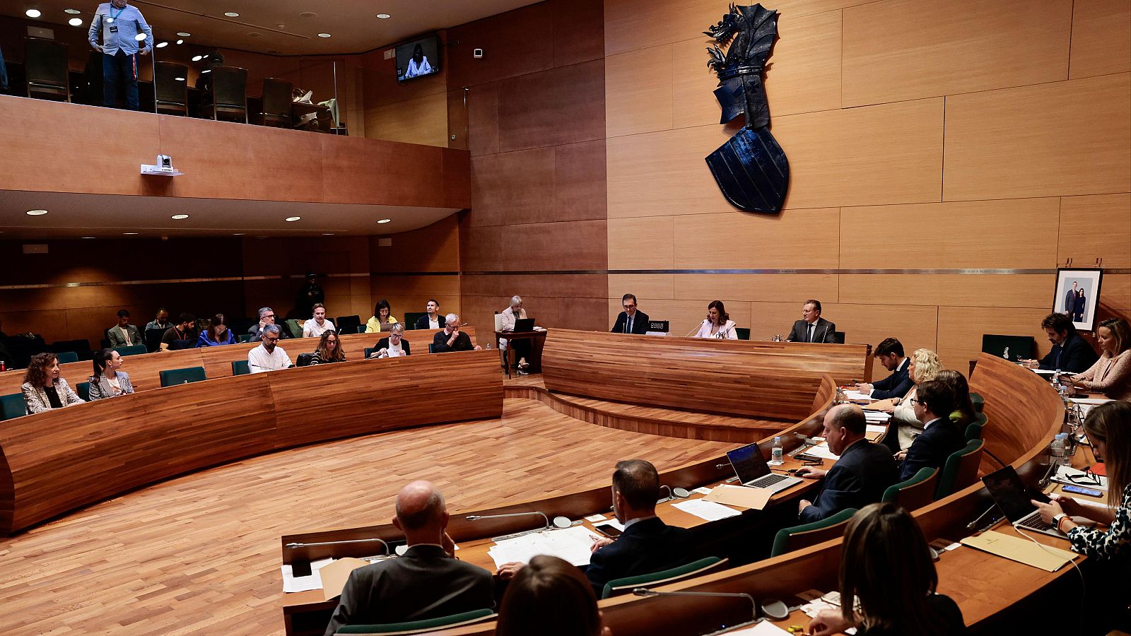 Sesión plenaria en el Ayuntamiento de Valencia en una imagen de archivo