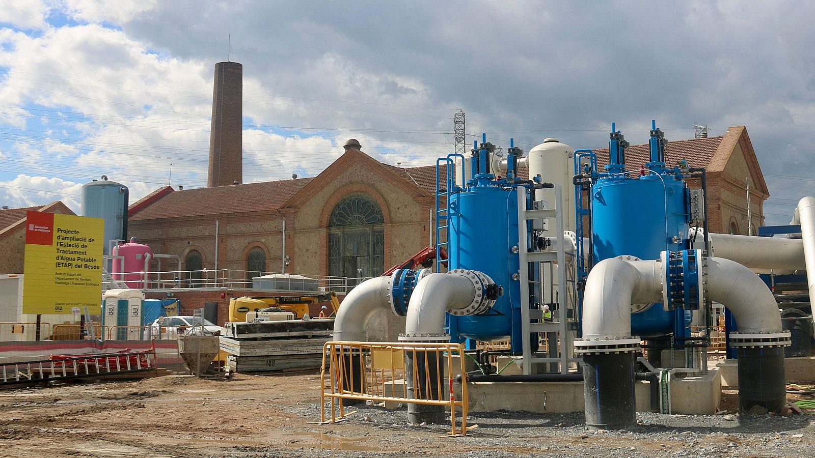 Maquinària nova a l'ETAP del Besòs