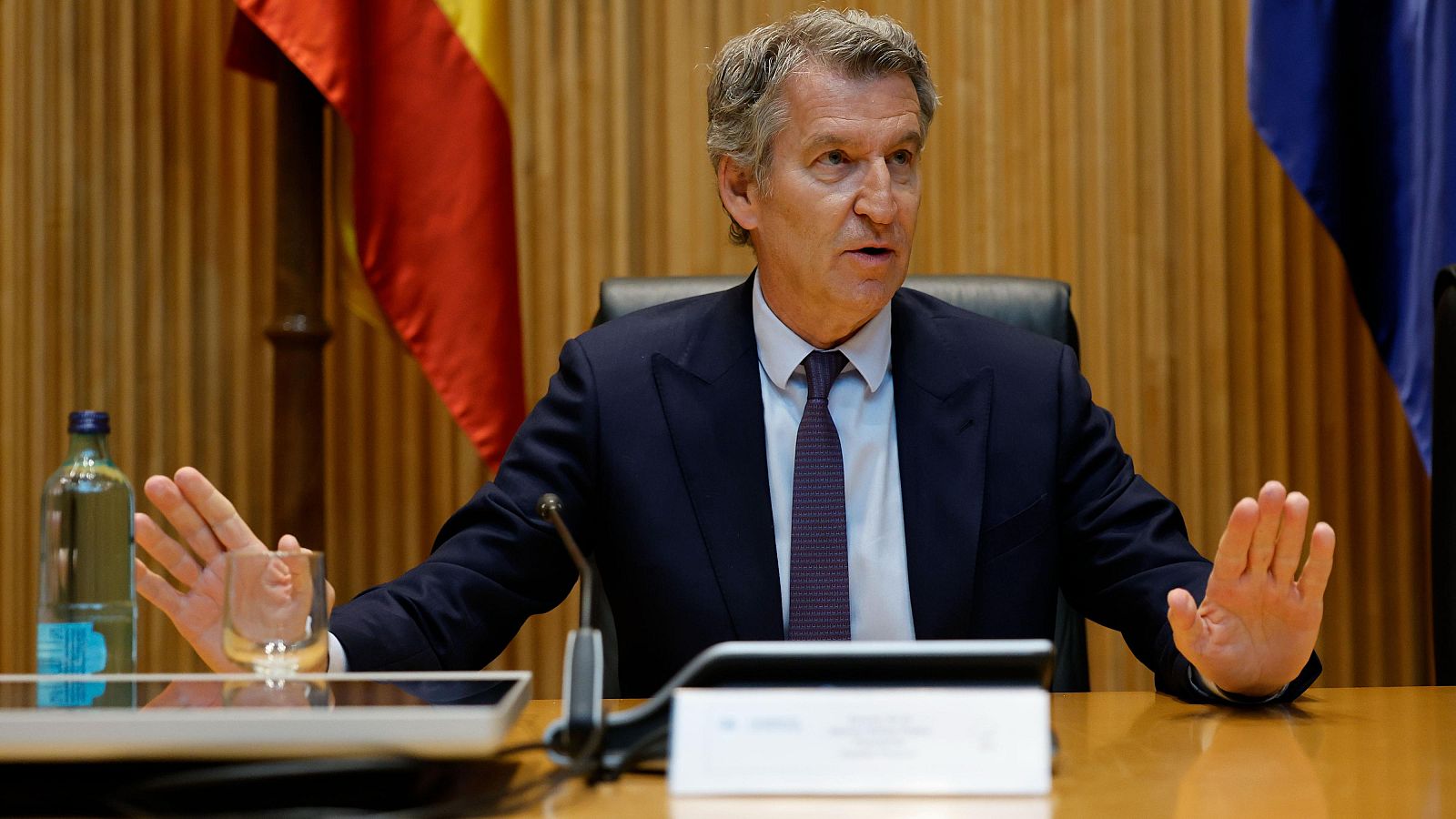 Alberto Núñez Feijóo, presidente del PP