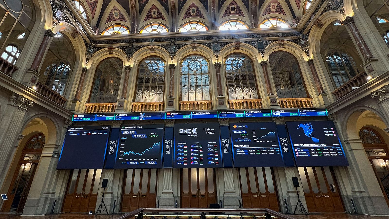 El IBEX 35 abre con leves subidas a la espera de nuevas negociaciones entre EE.UU. e Irán