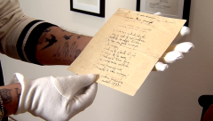 RTVE accede a un poema inédito atribuido a Lorca que permanecía oculto en el reverso de uno de sus manuscritos