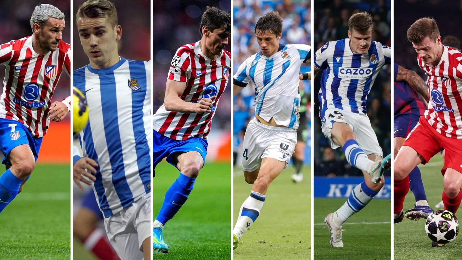 Griezmann, Le Normand y Sorloth se reencuentran con su pasado en la final de Copa entre Alético y Real Sociedad