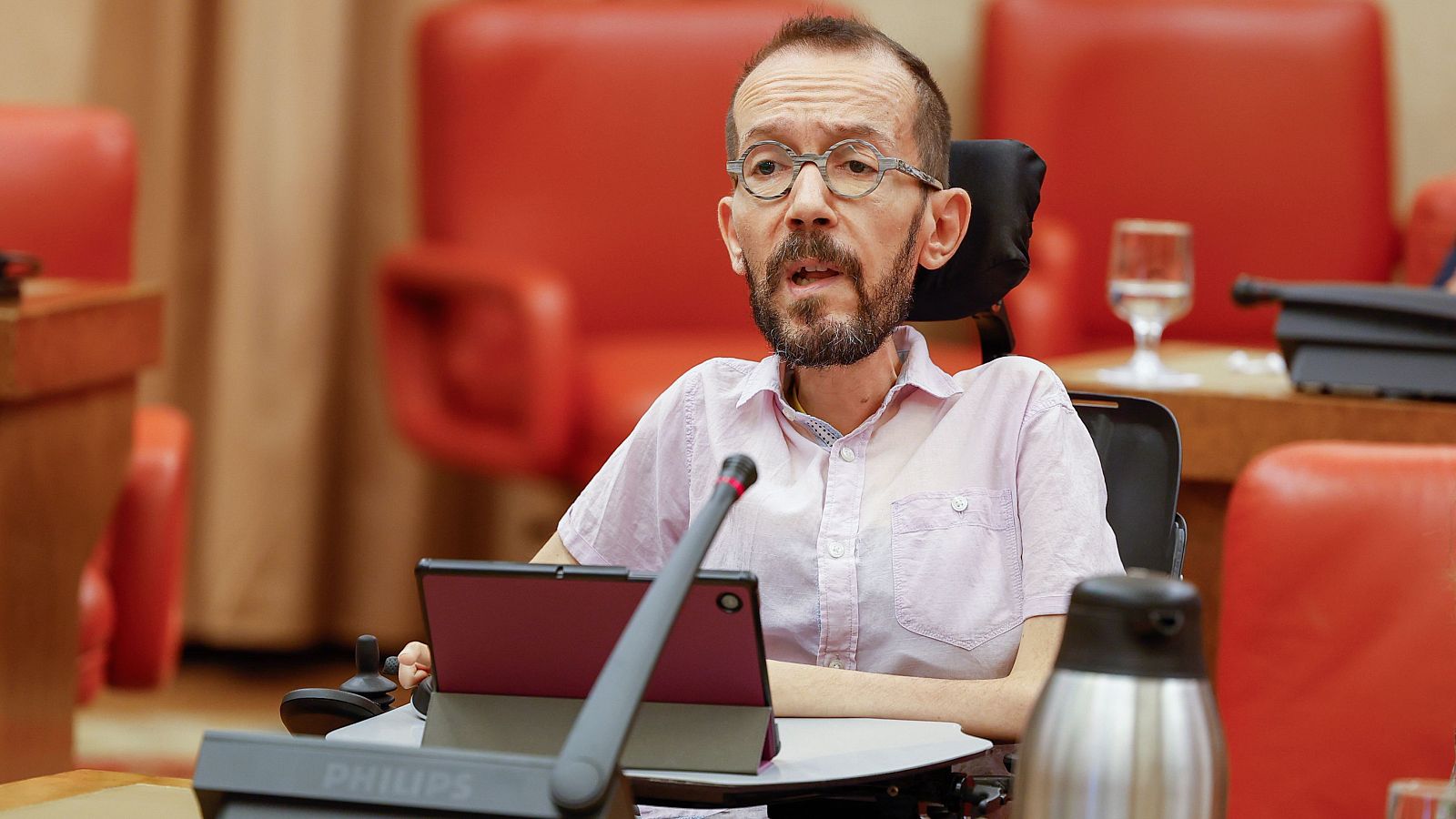 El exdirigente de Podemos Pablo Echenique en una imagen de archivo en el Congreso