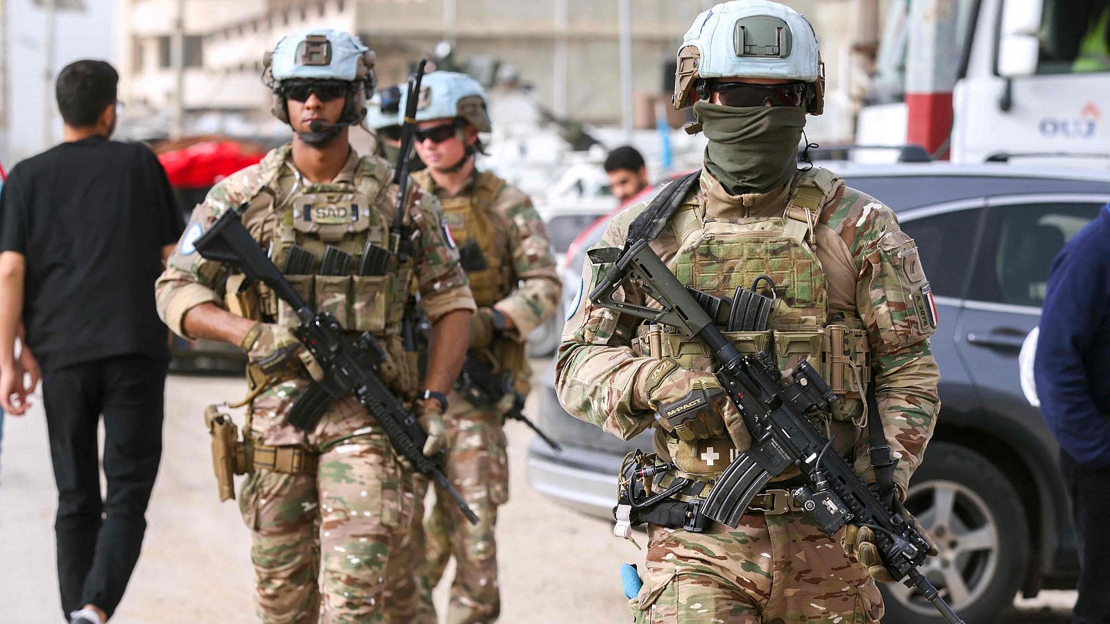 Muere un soldado francés de la ONU y otros tres resultan heridos en un ataque en el sur del Líbano