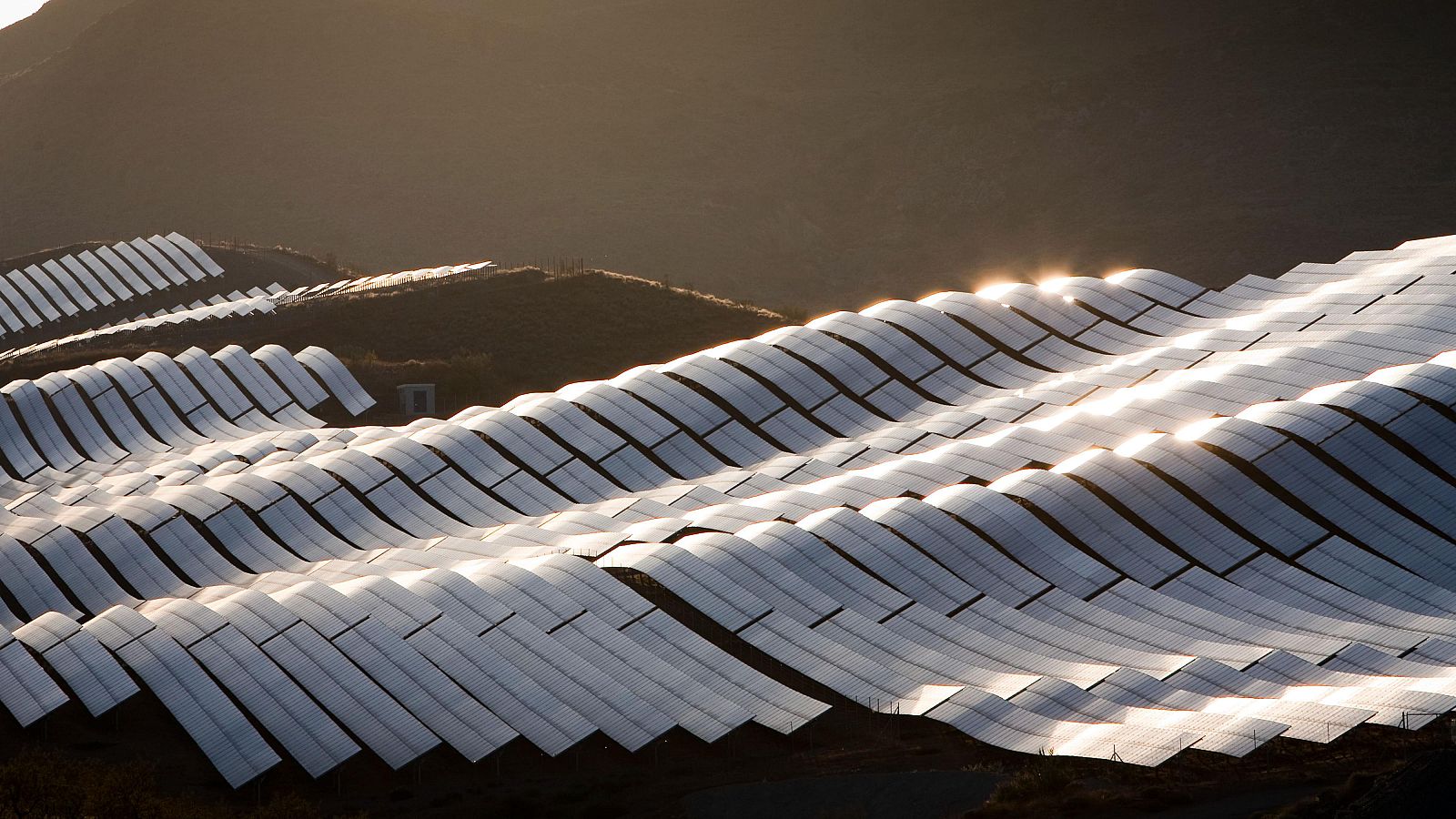 Planta solar en Andalucía