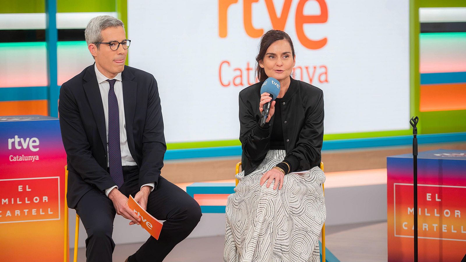 Oriol Nolis y Laura Folguera