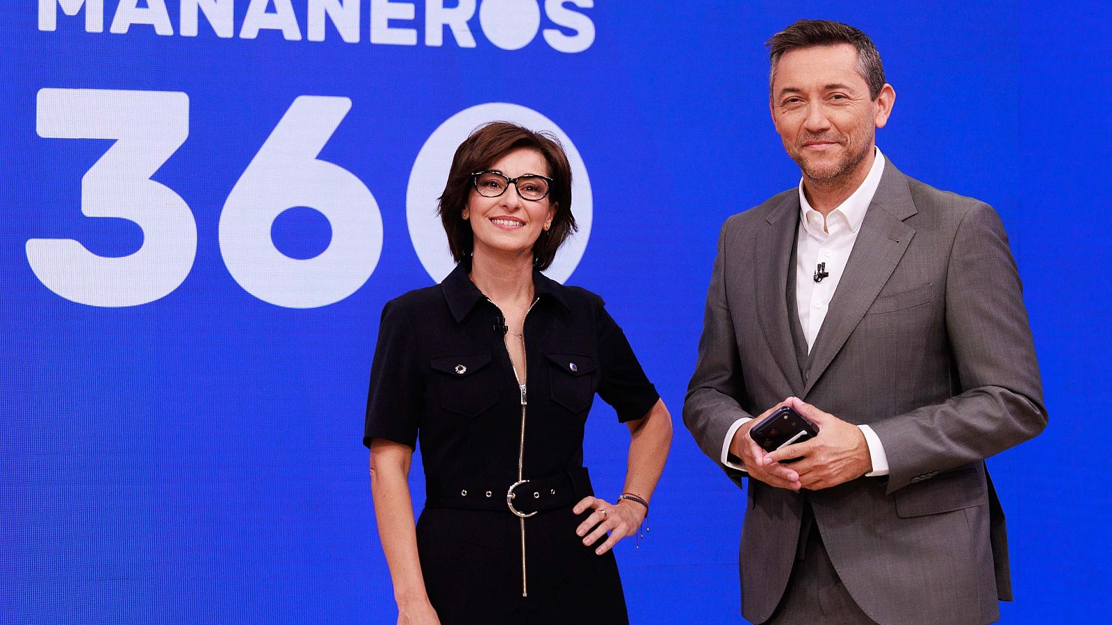 Adela González y Javier Ruiz, en 'Mañaneros 360'