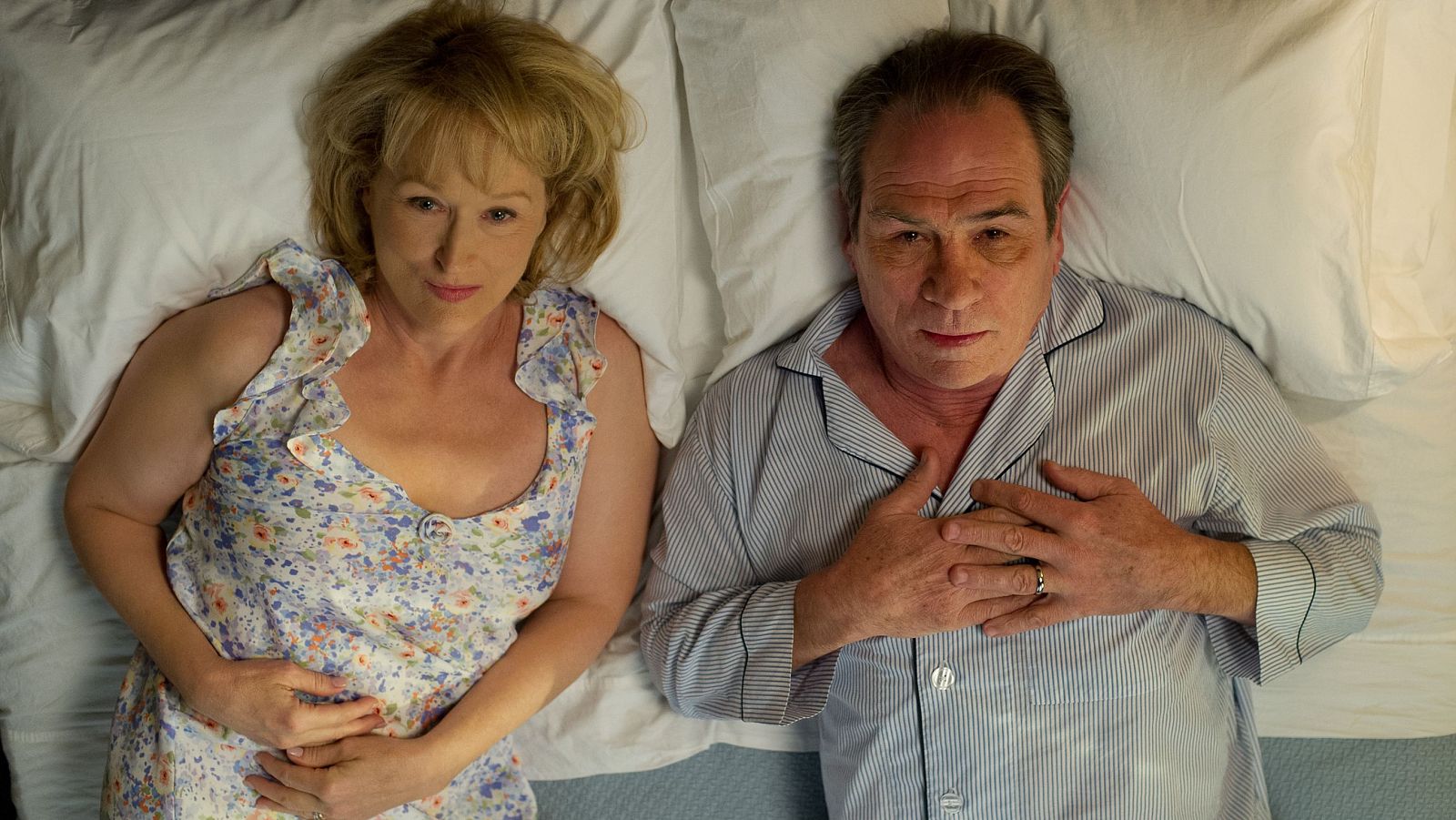 Meryl Streep y Tommy Lee Jones en Si de verda quieres
