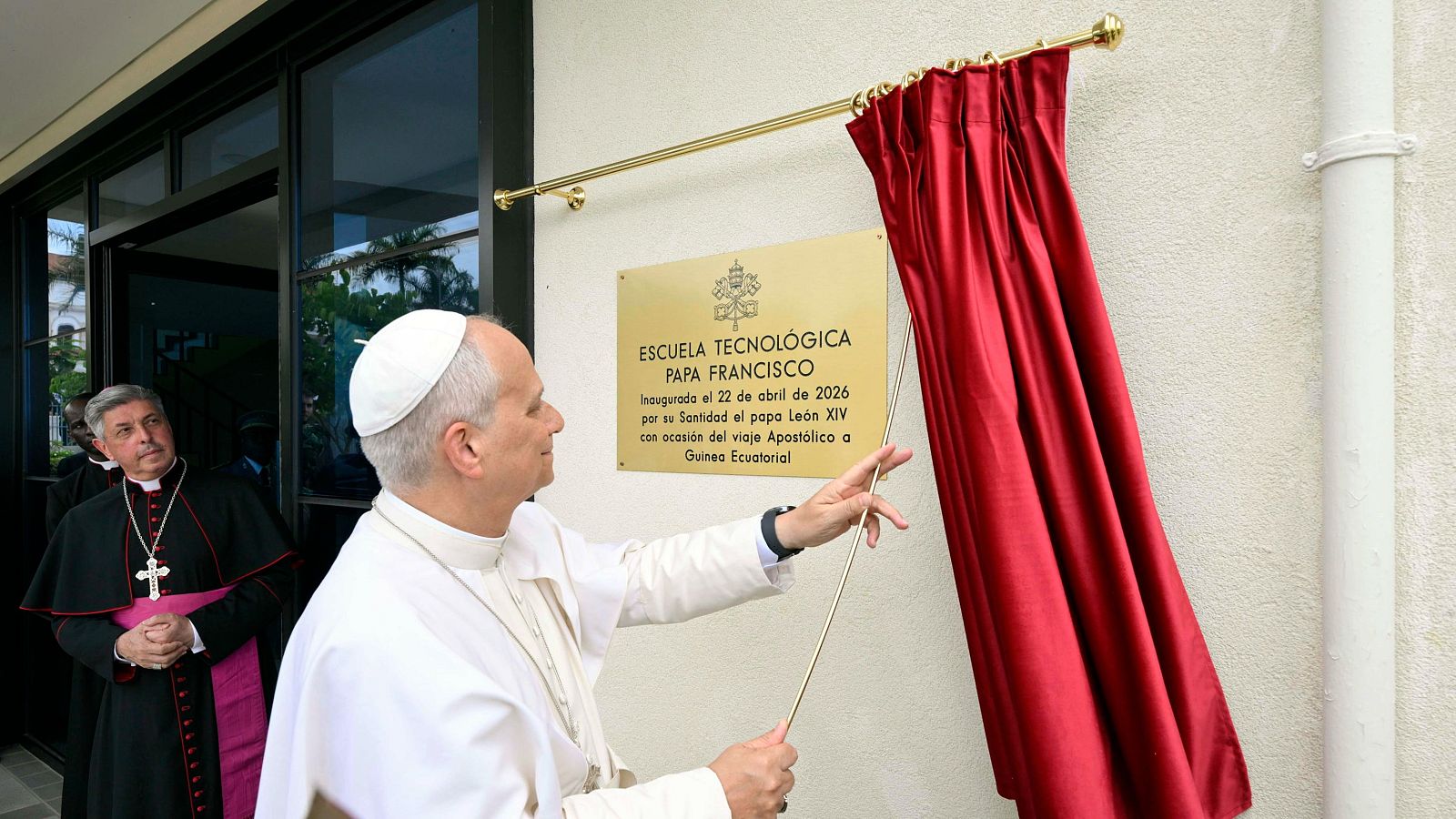 El Papa León XIV durante su reciente visita a Guinea Ecuatorial