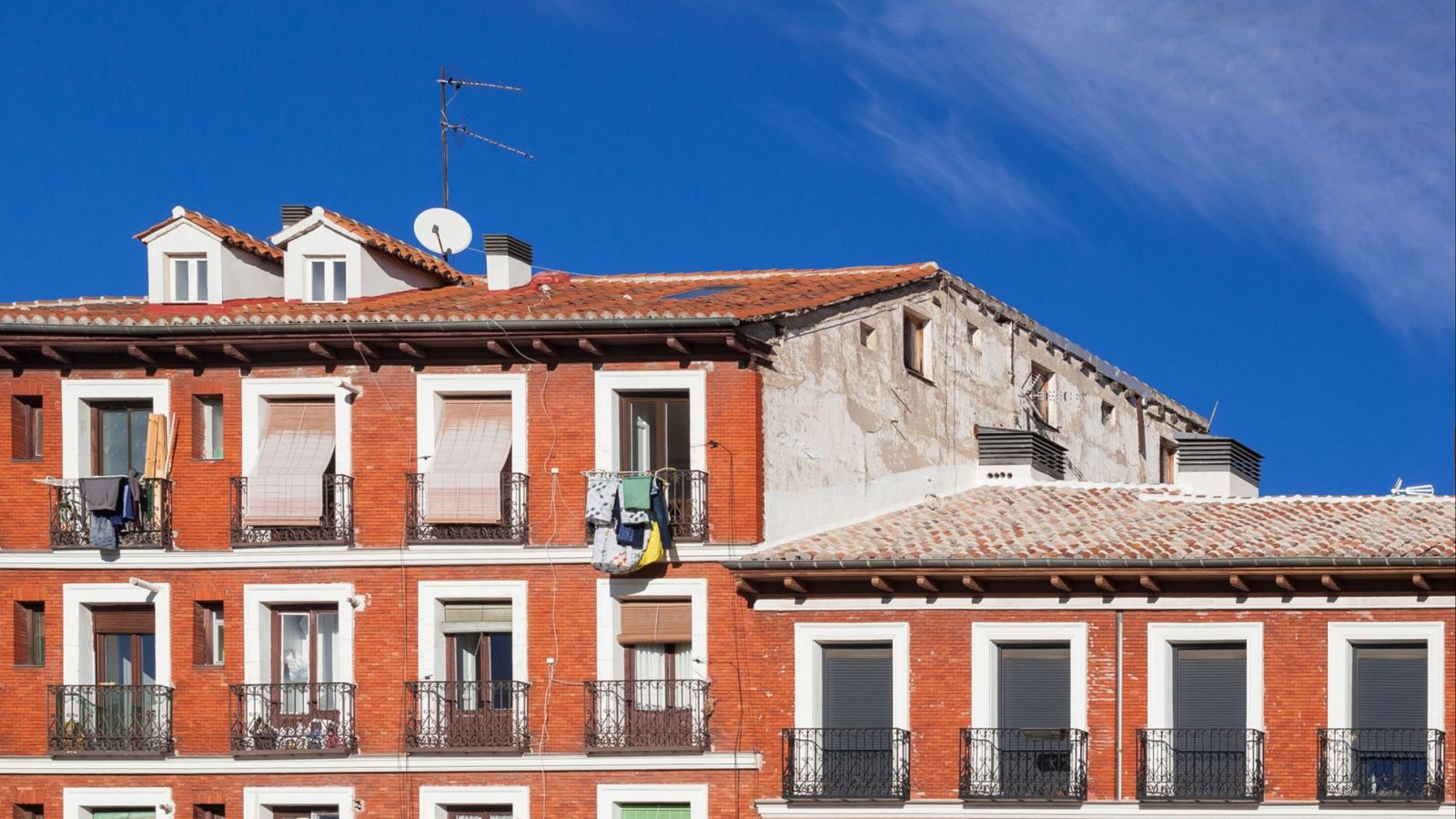 Un edificio de viviendas en Zaragoza