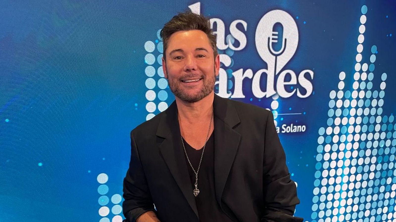 Miguel Poveda, en el estudio de 'Las tardes de RNE'.