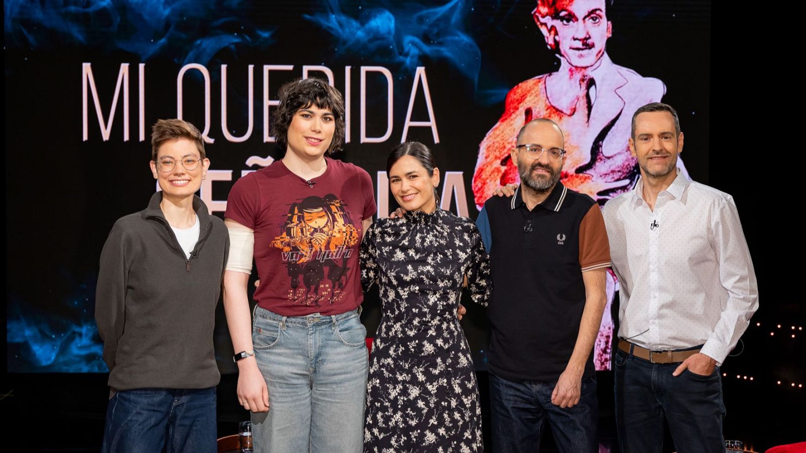 Los invitados al coloquio de 'Mi querida señorita'