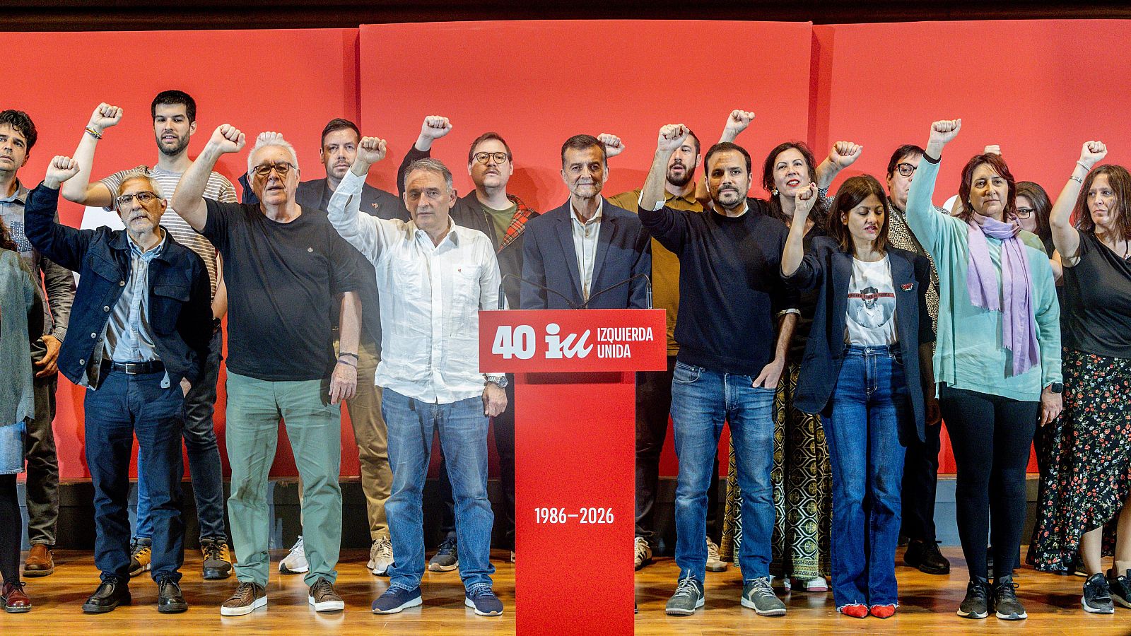 Izquierda Unida celebra su 40 aniversario