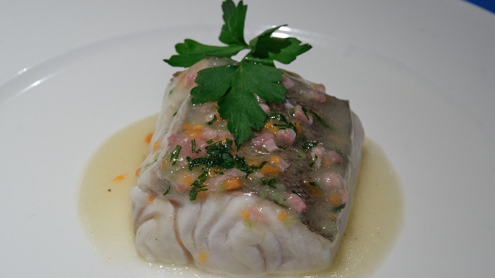 Receta de merluza al pil pil y picada de MasterChef 14