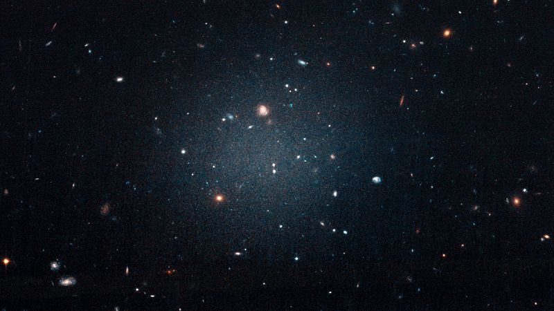 Descubierta la primera galaxia sin materia oscura