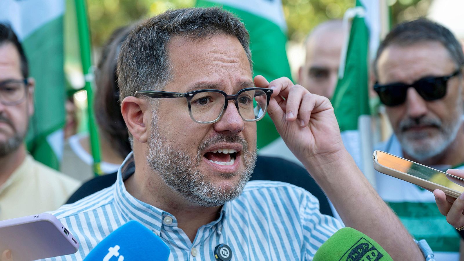 José Ignacio García, candidato de Adelante Andalucía,