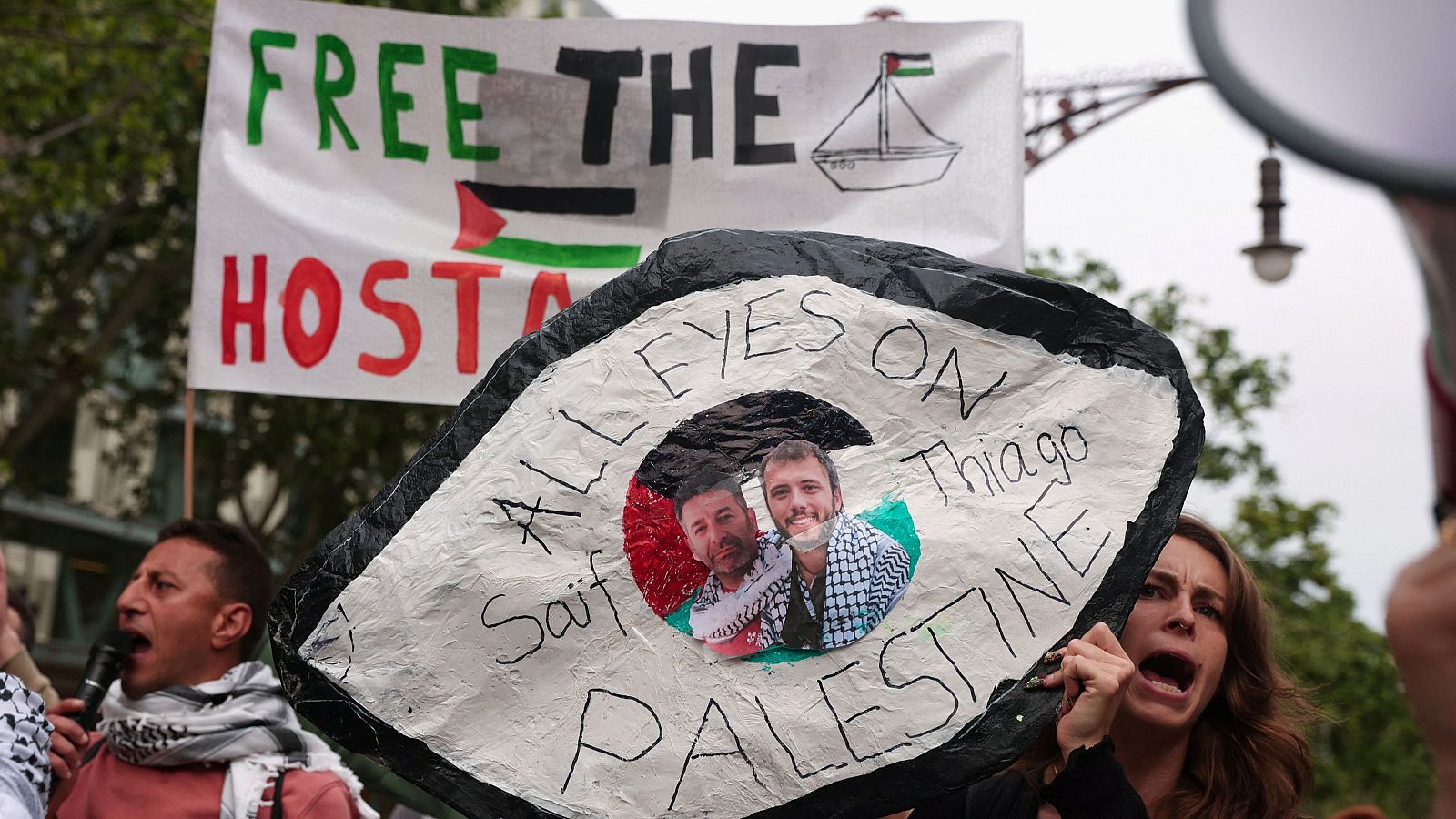 Comienza el juicio en Israel por los dos activistas de la "Flotilla a Gaza" apresados en aguas cercanas a Grecia.
