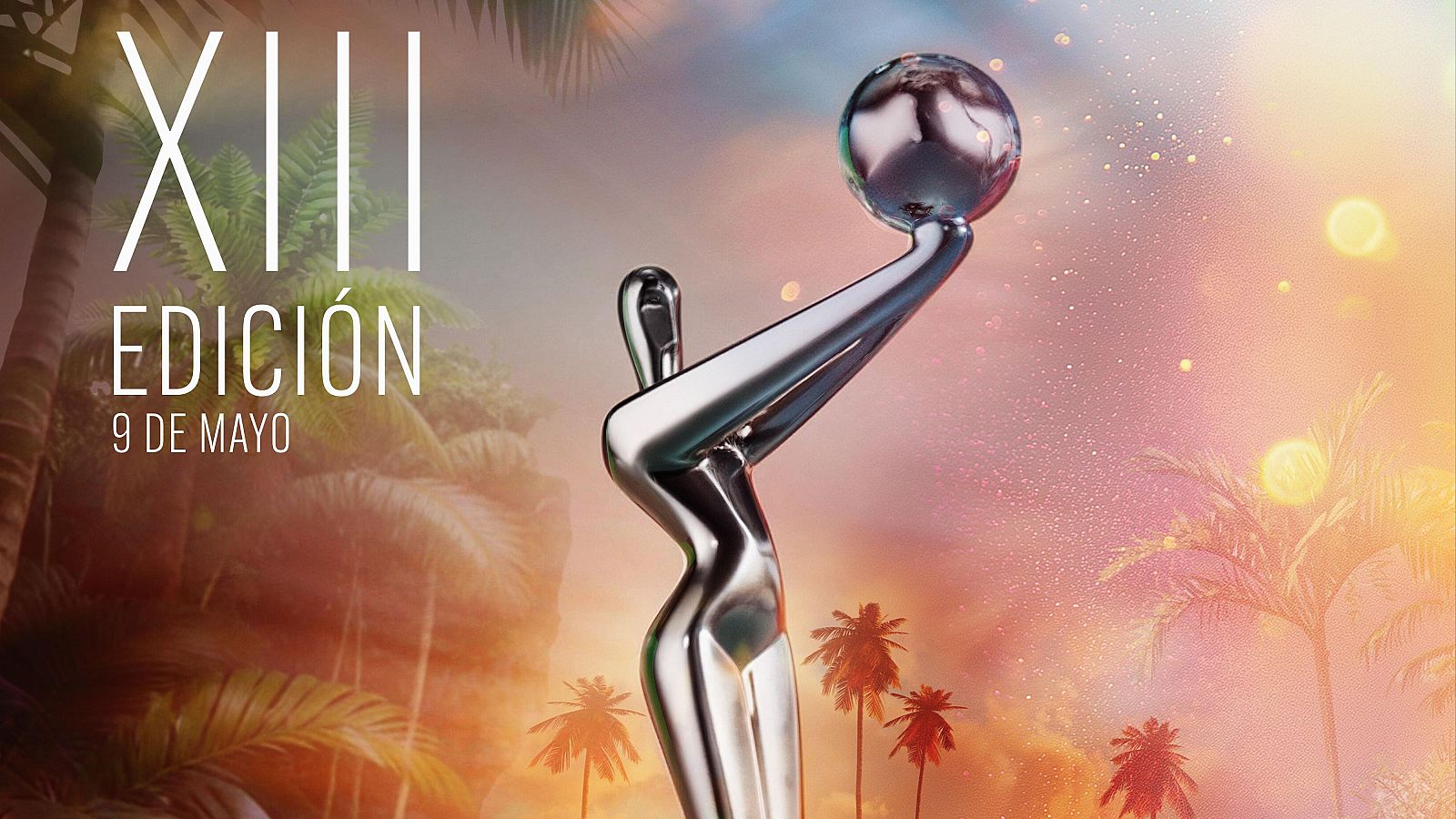 Cartel de la XIII Edición de los Premios Platino Xcaret del cine iberoamericano