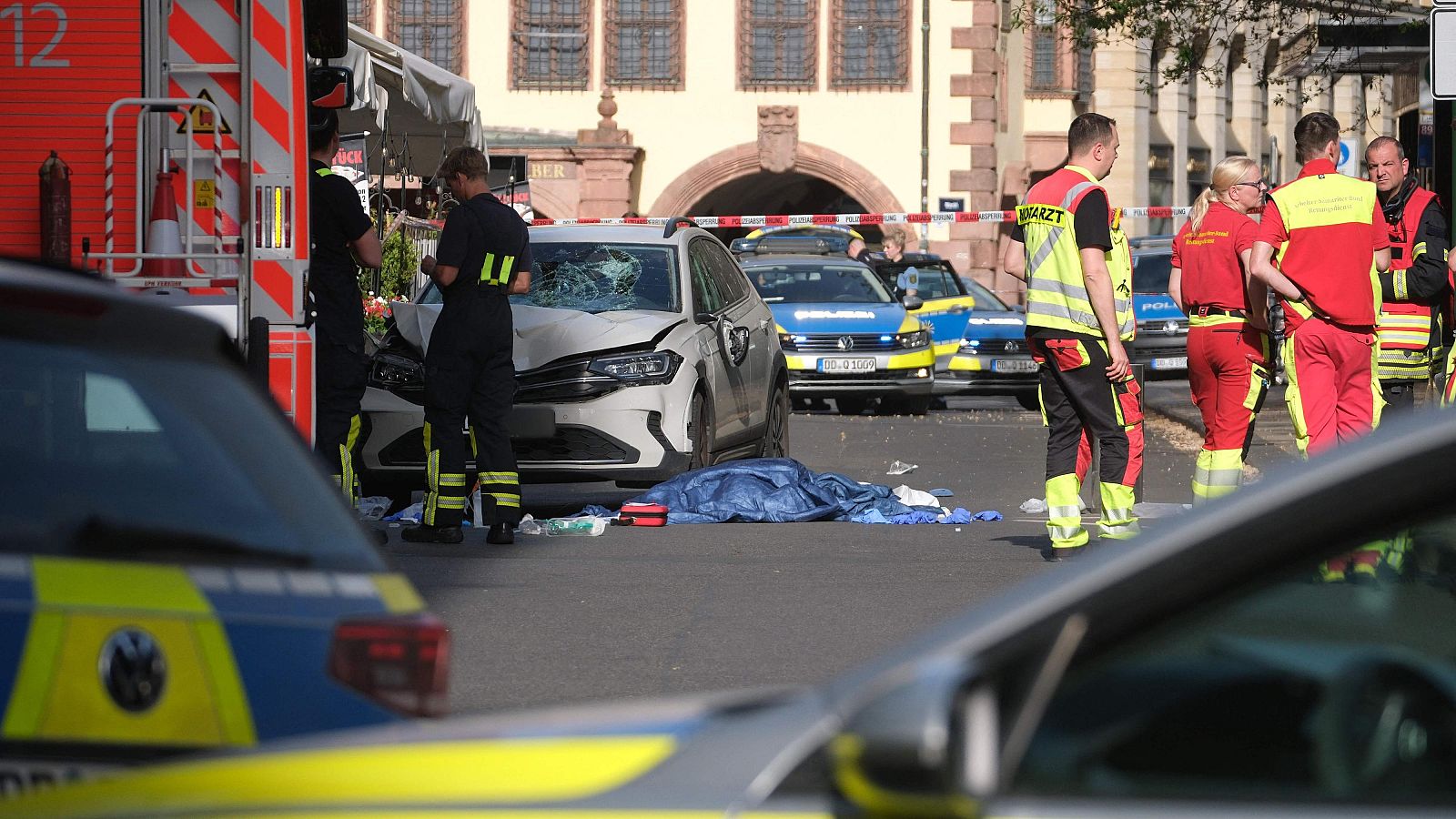 Varias personas resultan heridas en un atropello en Leipzig, al este de Alemania
