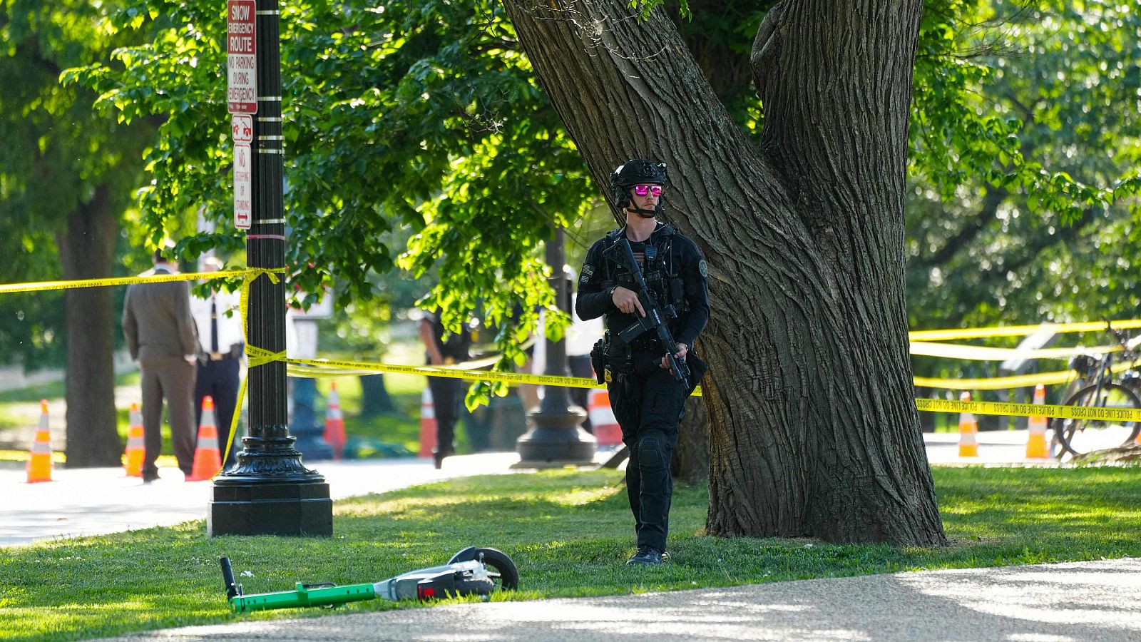 Un tiroteo cerca de la Casa Blanca deja dos heridos, incluido un menor de edad