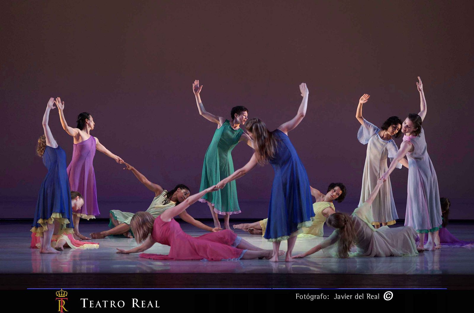 Imagen del montaje del Mark Morris Dance Group, con música de Häendel