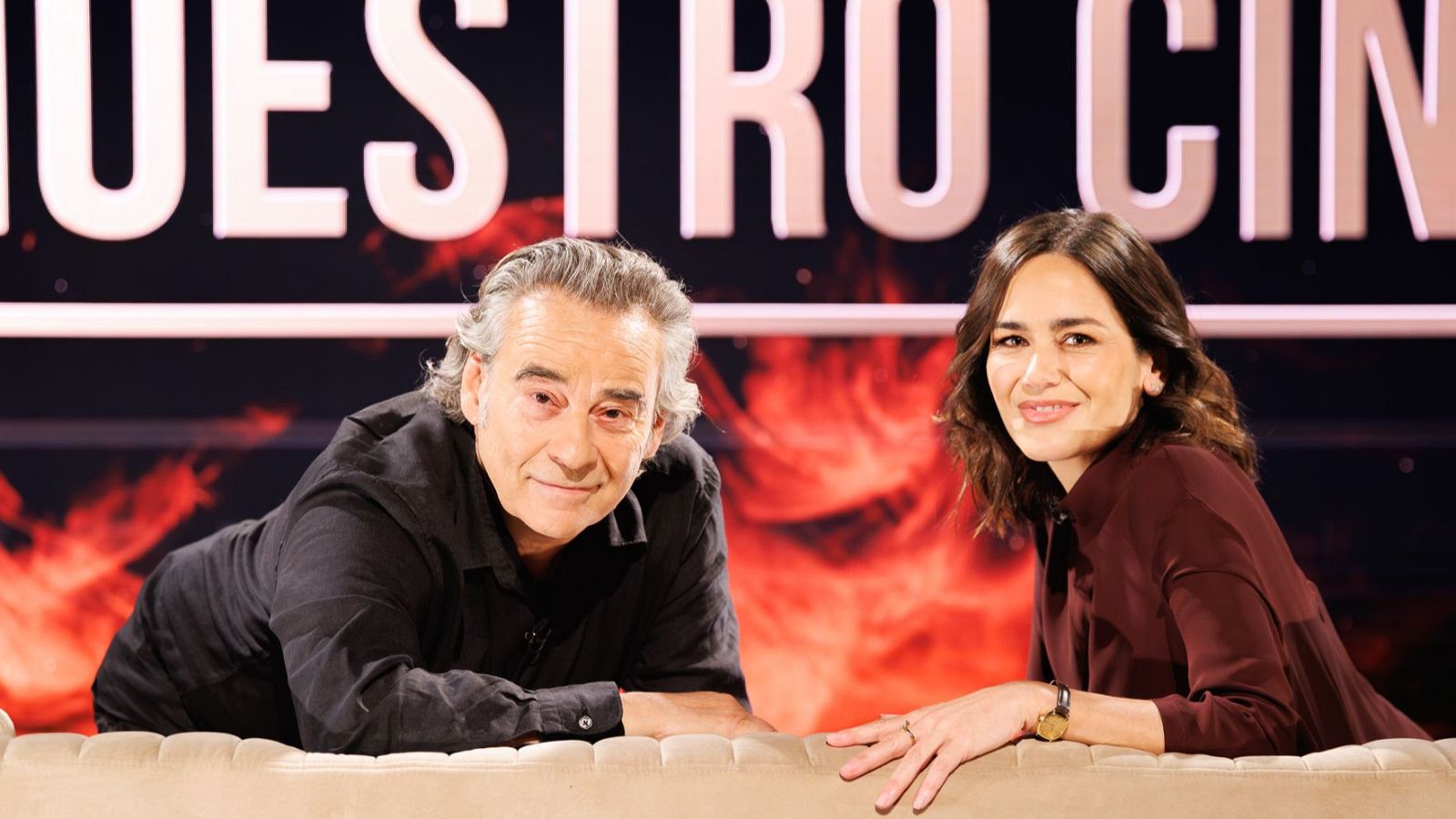 Eduard Fernandez y Elena S. Sánchez, en el programa de esta semana