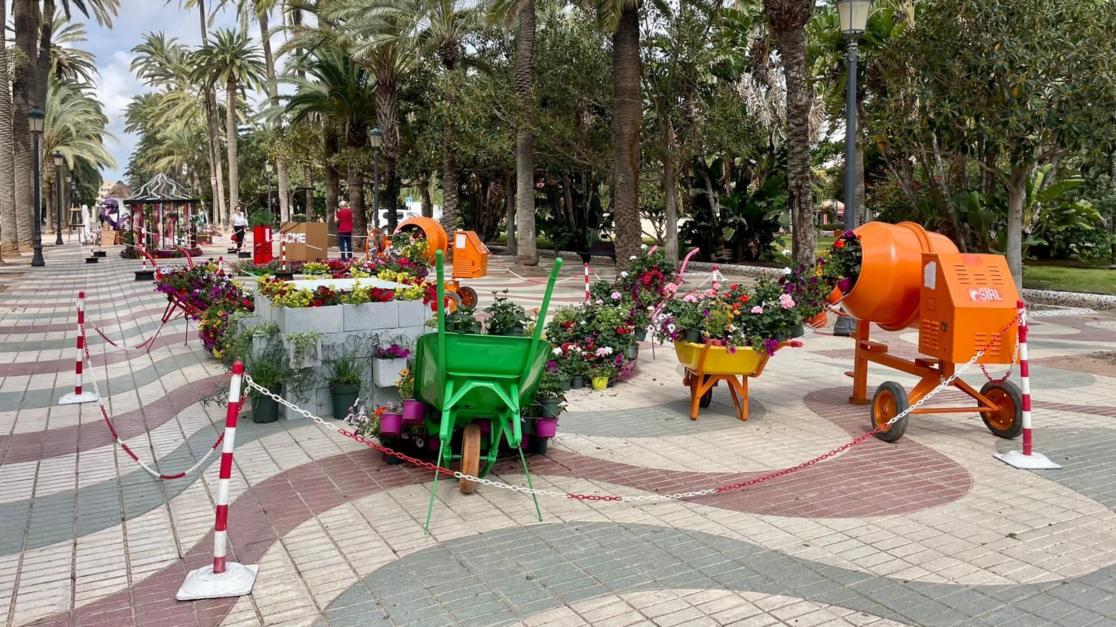 Parque Hernández en 'Melilla en Flor'