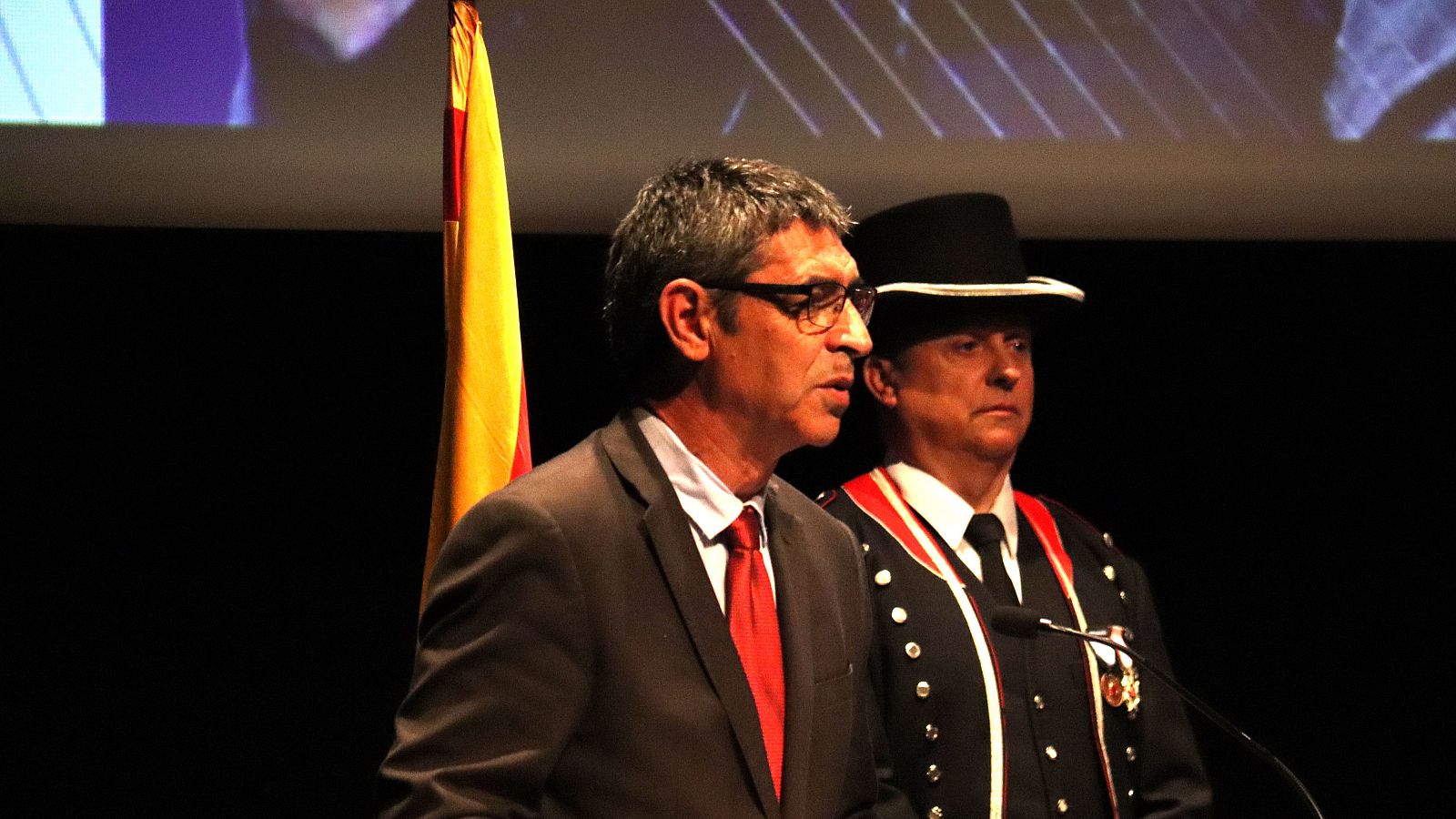 El director general dels Mossos d'Esquadra, Josep Lluís Trapero