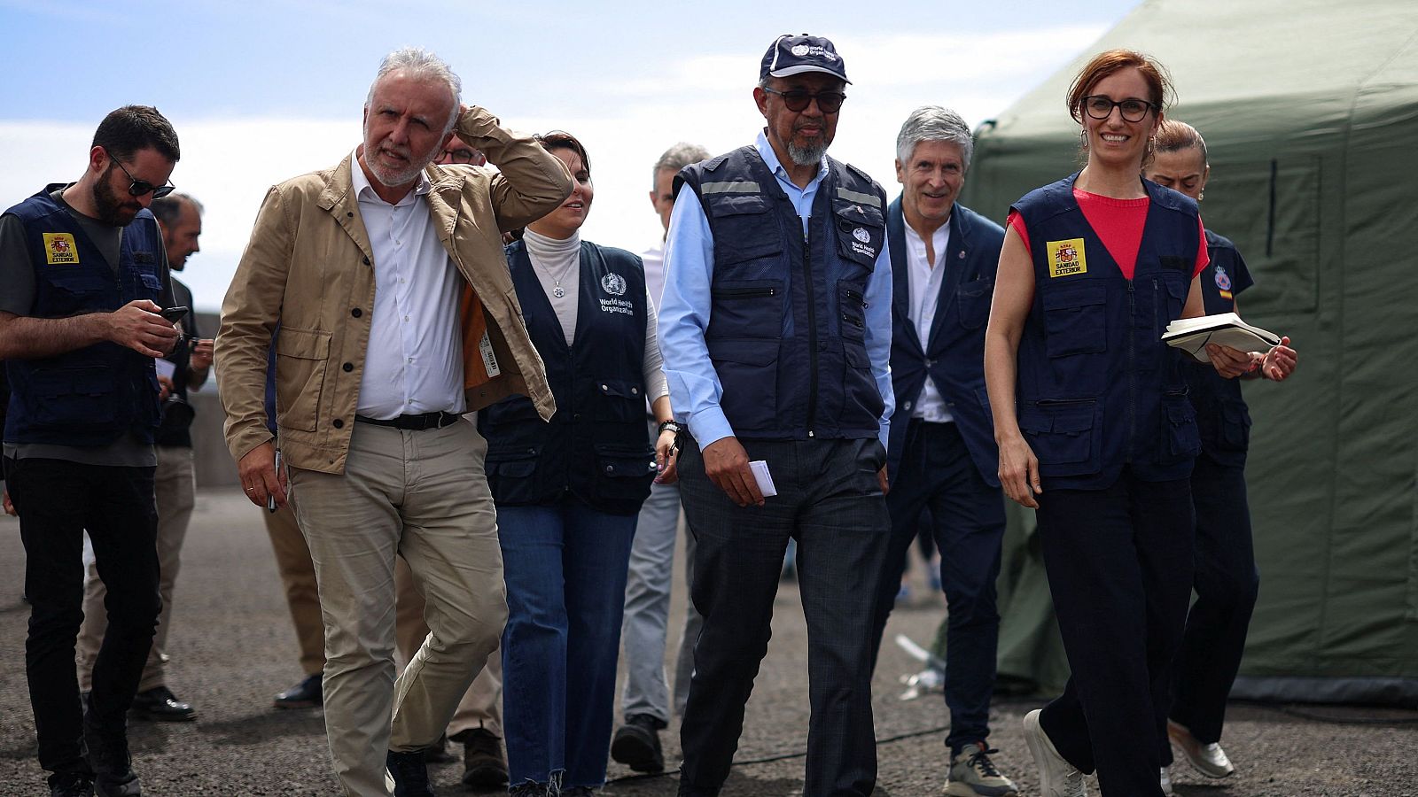 El Gobierno saca pecho del desembarco y la evacuación del crucero Hondius