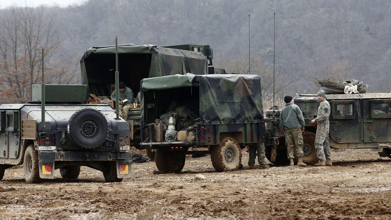 Imagen de archivo de maniobras conjuntas entre Corea del Sur y EE.UU. en la región surcoreana de Yeoncheon