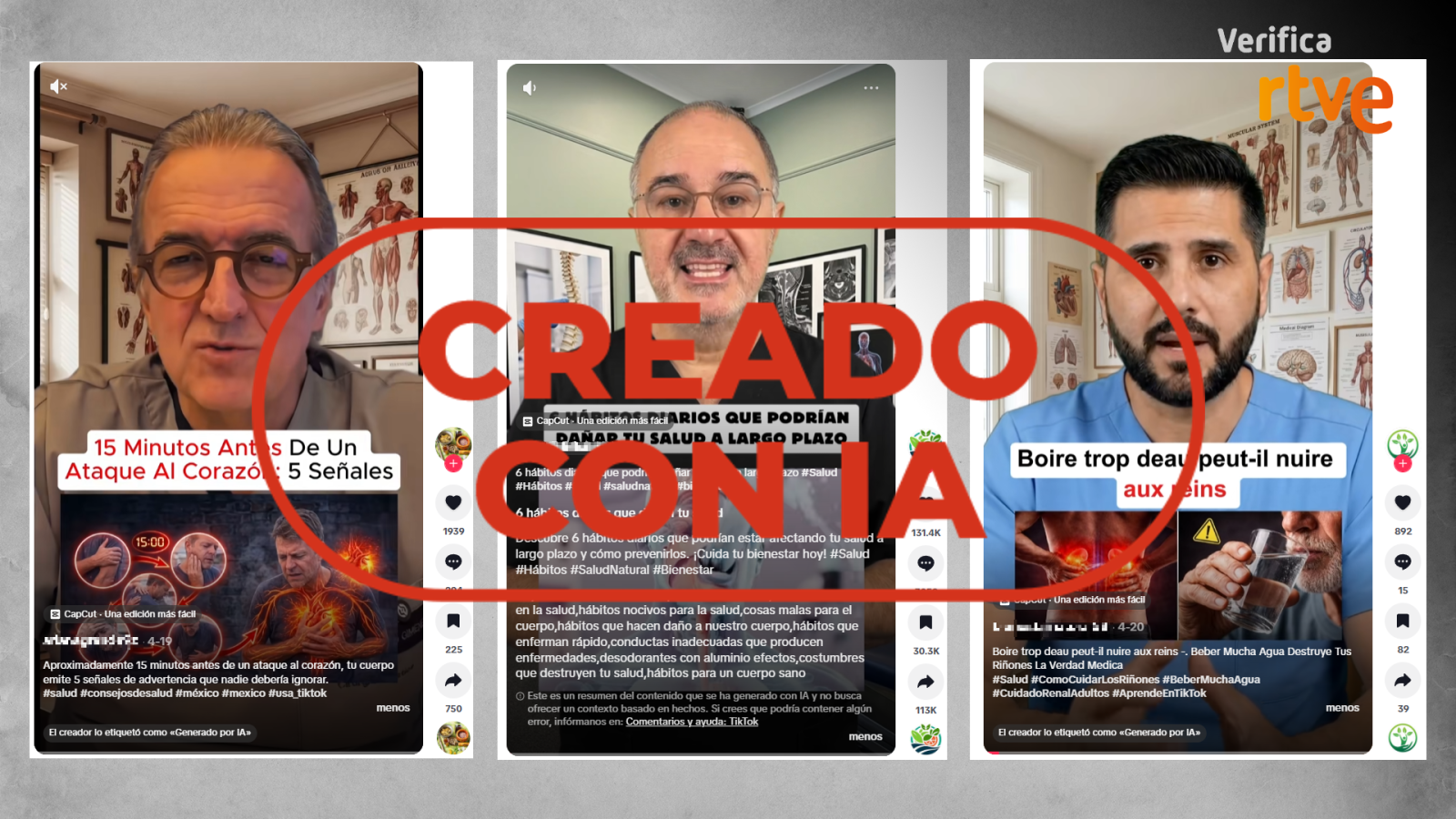 Cuidado con estos falsos médicos en Tiktok y sus consejos
