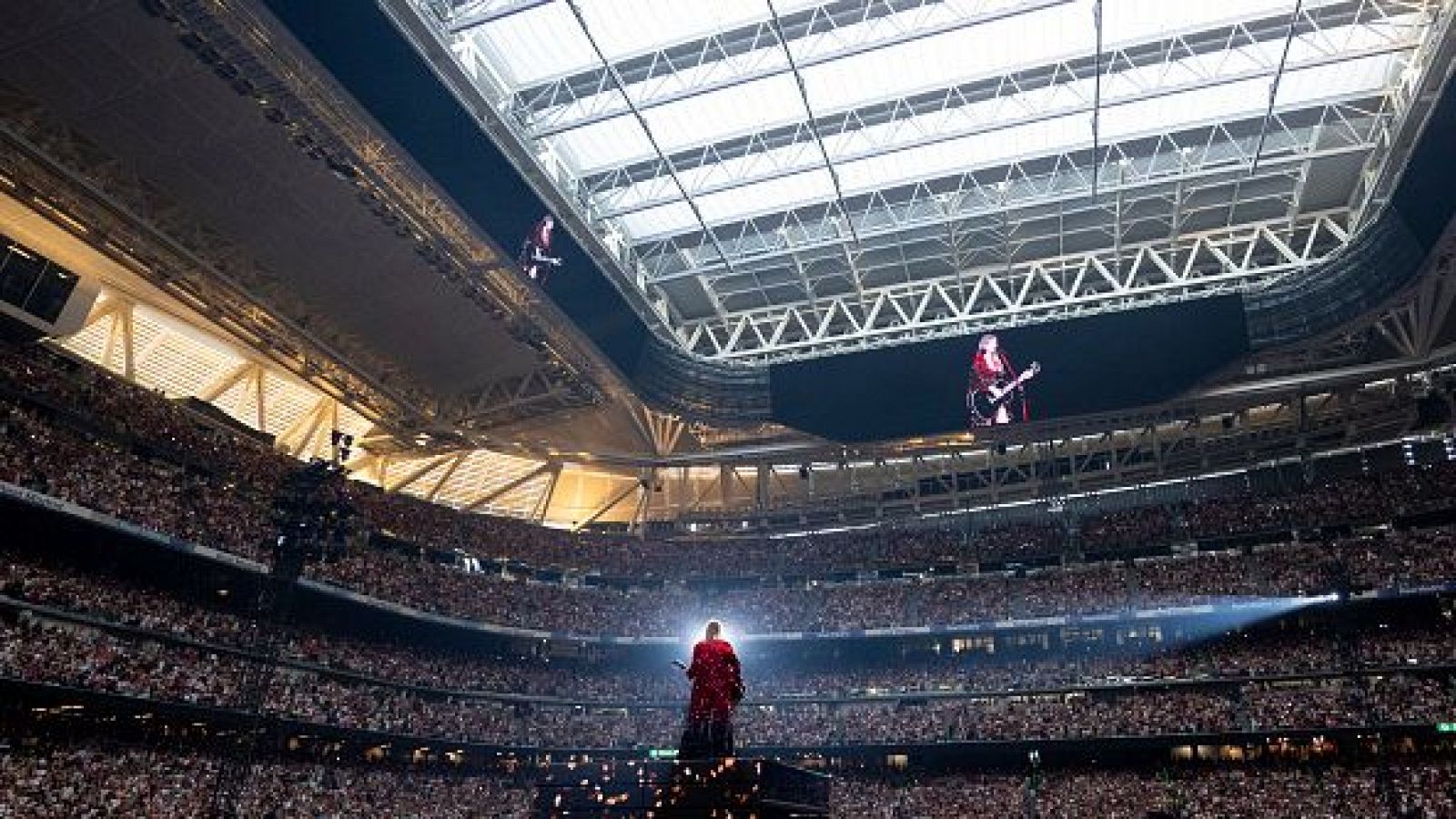 Concierto de Taylor Swift en el concierto que celebró en el Bernabéu.