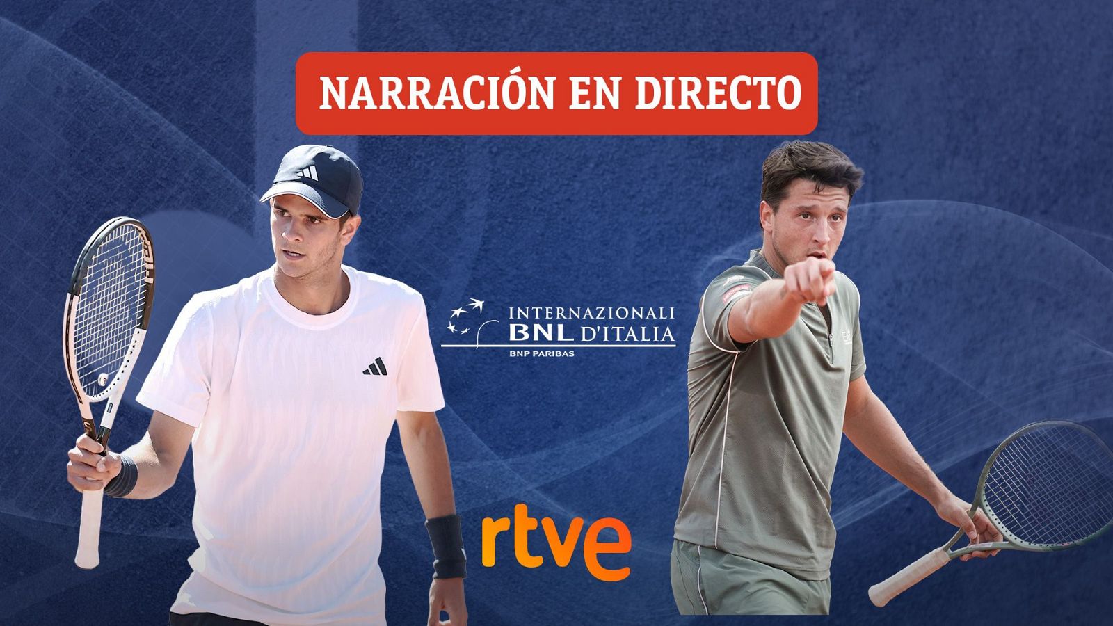 Rafa Jódar - Darderi en directo hoy | Masters 1000 de Roma 2026
