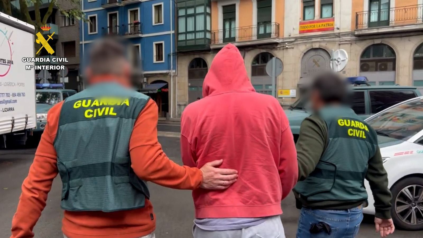 Uno de los detenidos en la operación por estafa de la Guardia Civil
