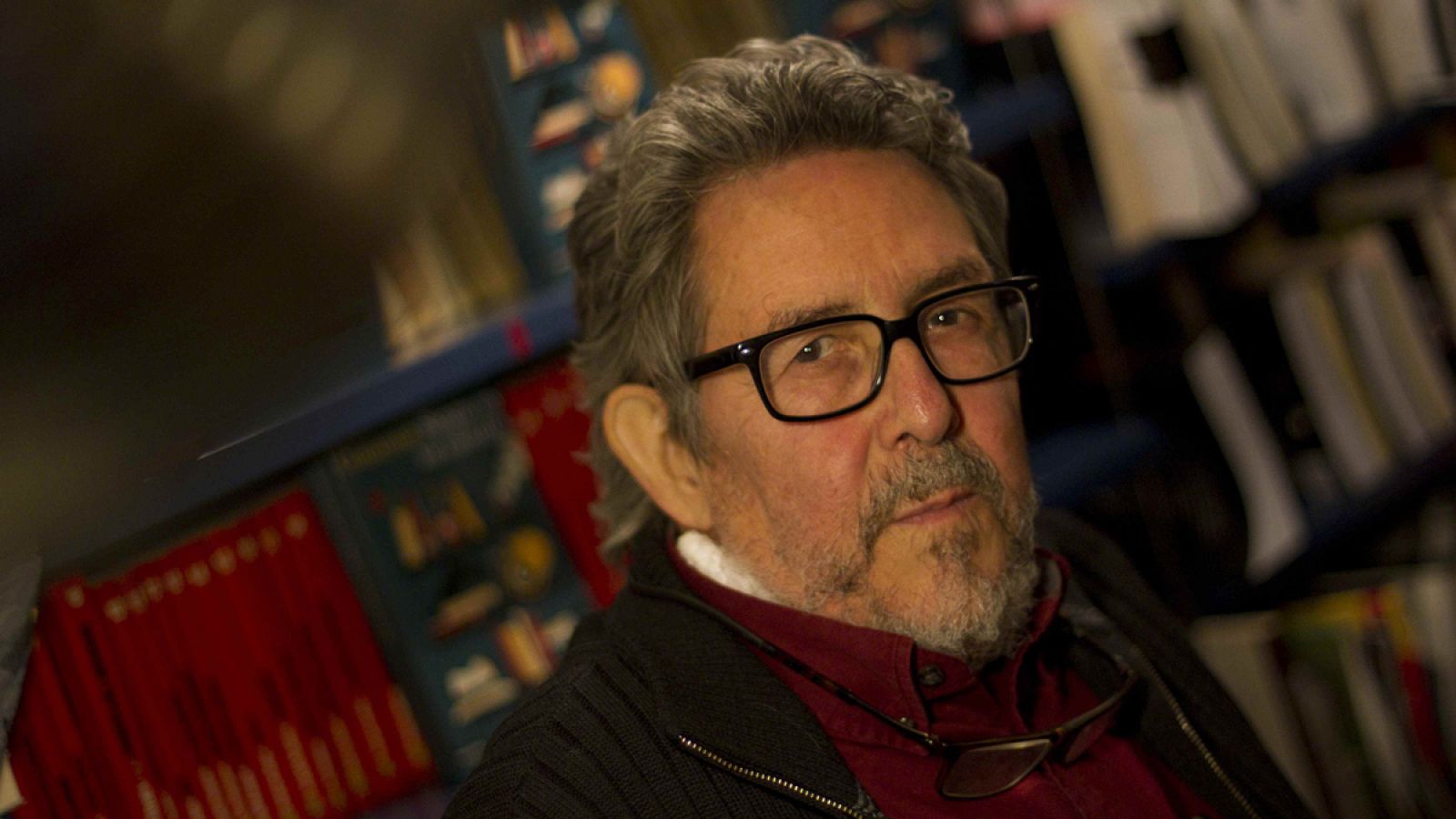 El librero Paco Camarasa en una imagen de 2016.