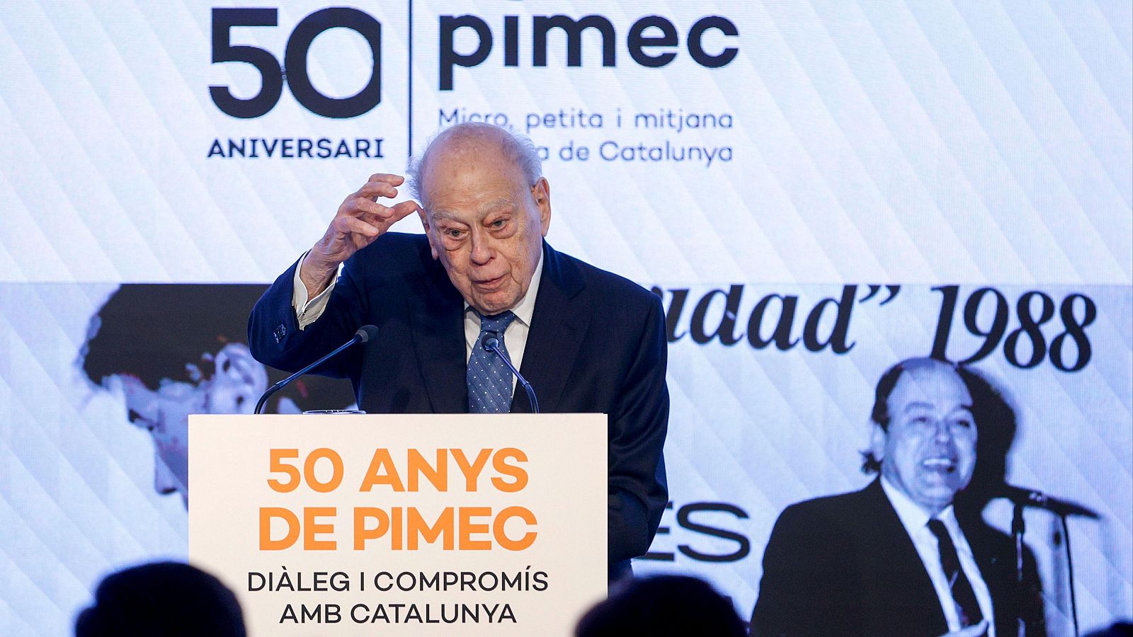 Jordi Pujol, expresidente de Cataluña