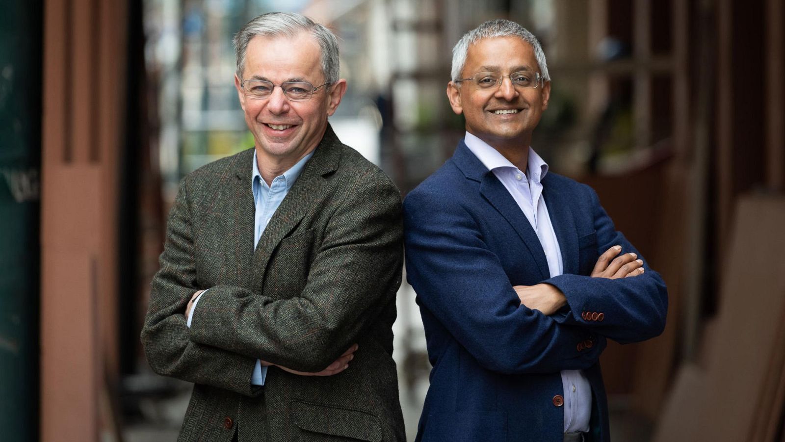 Los químicos británicos David Klenerman y Shankar Balasubramanian, premiados con el Princesa de Asturias por sus avances en secuenciación del ADN