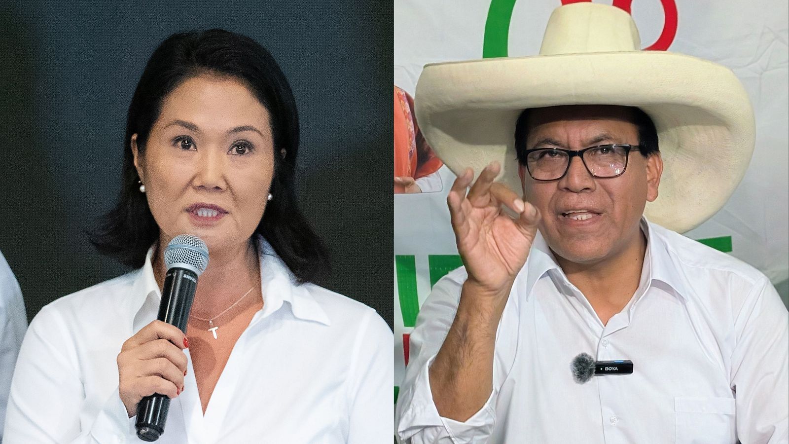 Perú finaliza el recuento de votos y la presidencia se disputará entre la derechista Fujimori y el izquierdista Sánchez