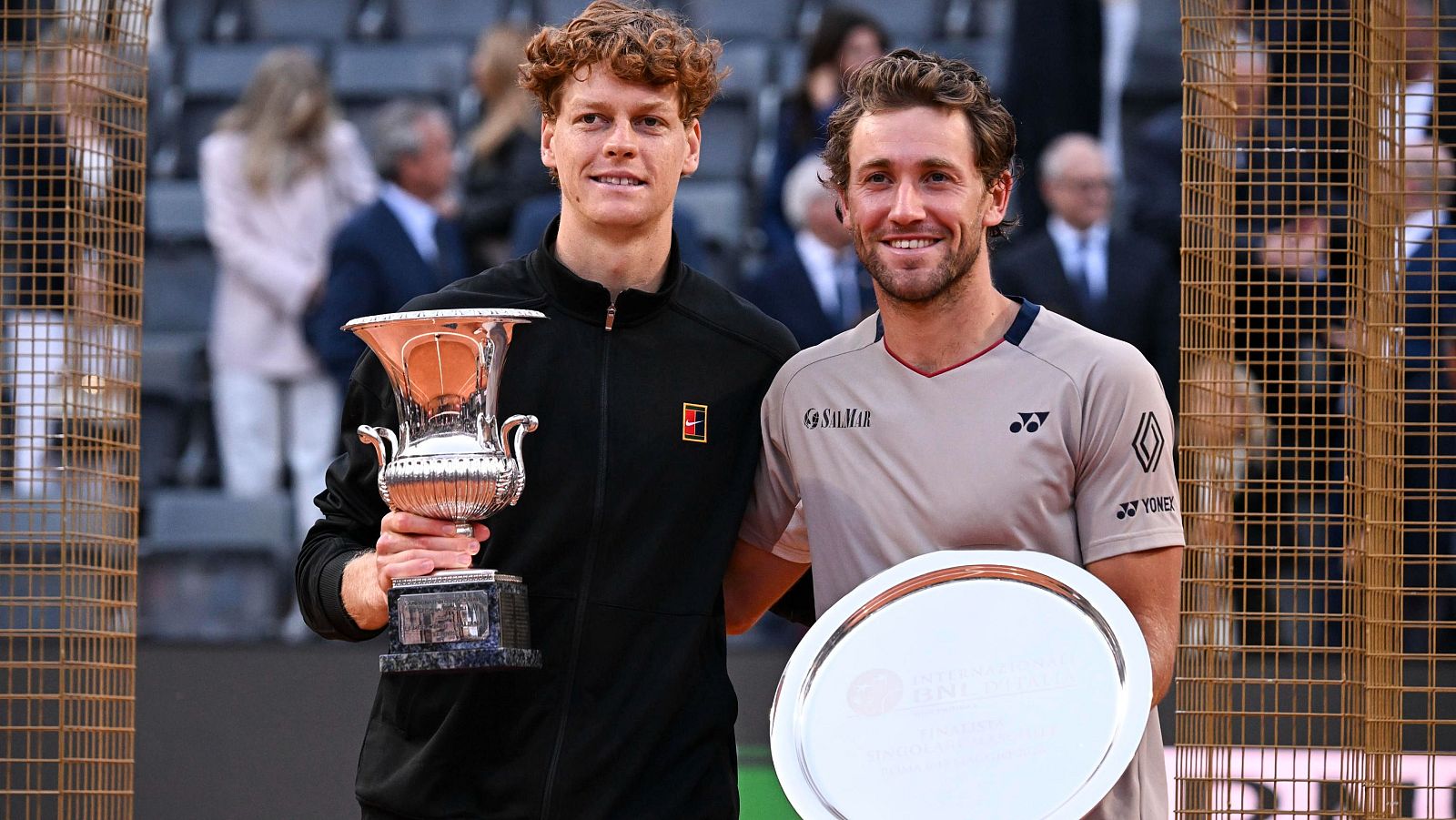 Jannik Sinner completa en Roma el Masters 1000 que le faltaba