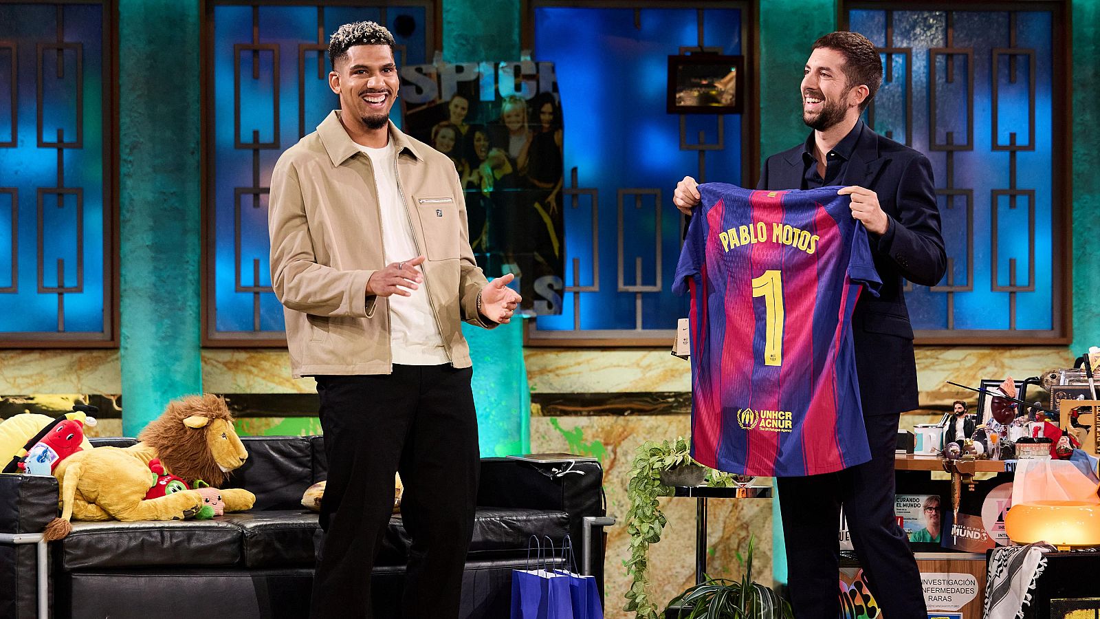 Ronald Araújo y David Broncano en La Revuelta 18/5/26