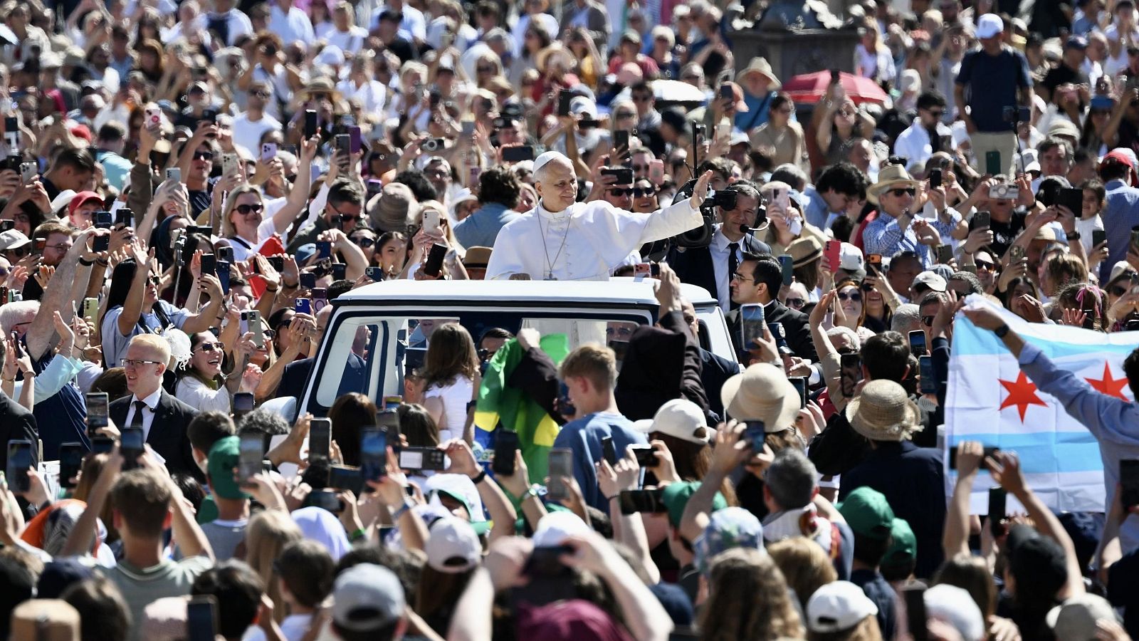 El Papa León XIV, en una imagen  en la Ciudad del Vaticano