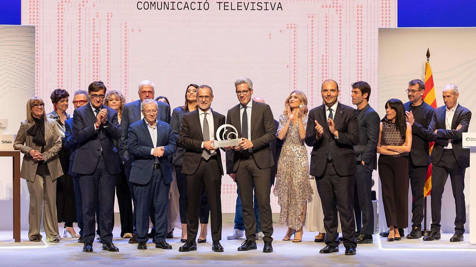 RTVE Catalunya rep el Premi Nacional de Comunicació Televisiva per l'impuls sostingut del català durant més de 60 anys