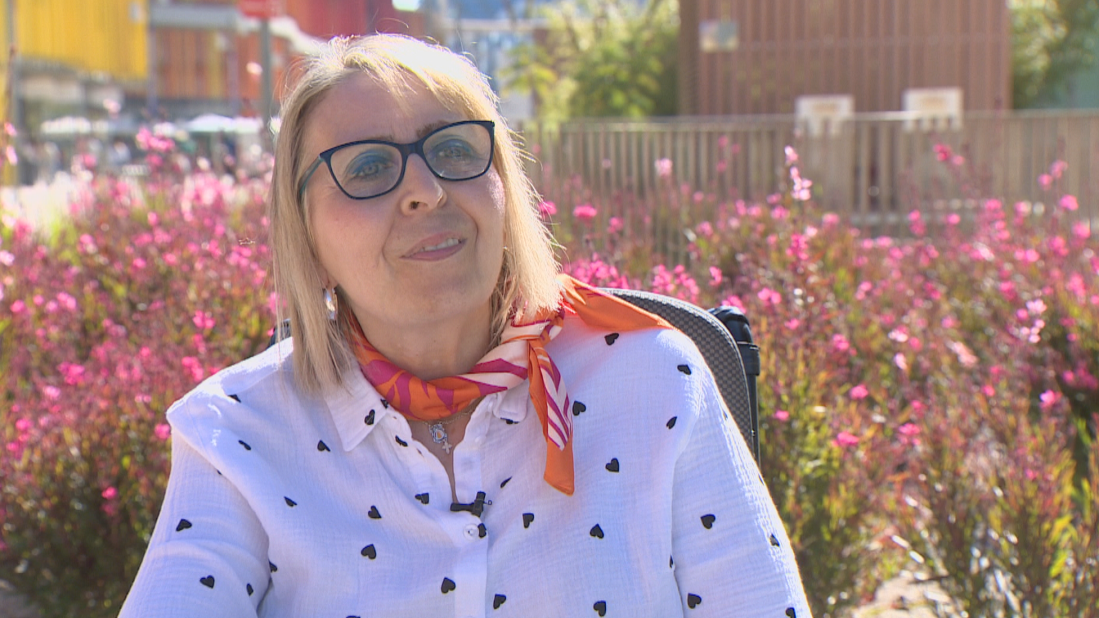 Carmen Bermúdez está diagnosticada con esclerosis múltiple