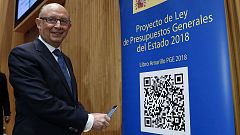 El proyecto de Presupuestos para 2018 dedica casi el 56% al gasto social, la mayor parte para pensiones