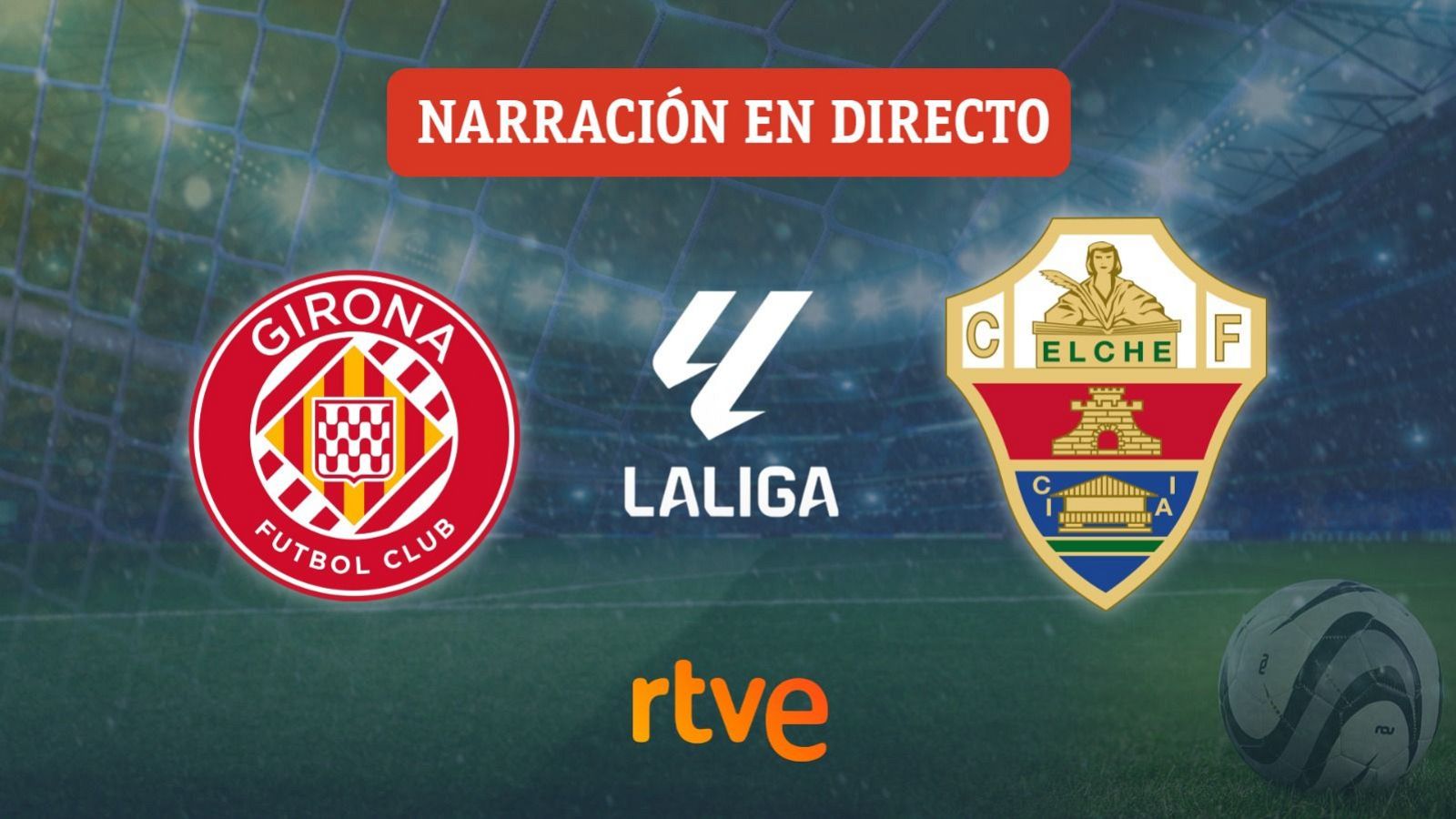 Narración, minuto a minuto, en directo.